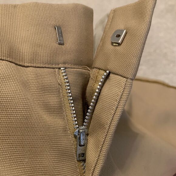 Vintage 70s Browning Pants Mens 44 Tall Tan Sportsman Apparel Hunting USA 23501 - Picture 7 of 7